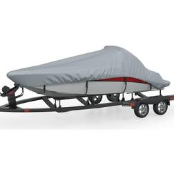 vidaXL Boat Cover Grey Length 427-488 cm Width 229 cm