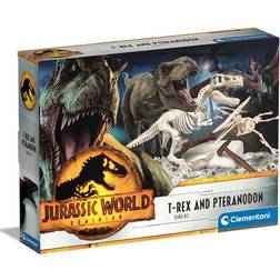 Clementoni Jurassic World T-Rex & Pteranodon Graafset