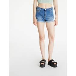 Tommy Jeans Dame Shorts Regular Fit - Blå