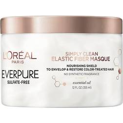 L'Oréal Paris Paris EverPure Sulfate Free Simply Clean Elastic Fiber Masque, Hydrating Mask