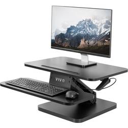 Vivo Small Height Adjustable Standing Desk Monitor Riser DESK-V001G