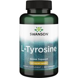 Swanson HEALTH L-TYROSINE 500 mg 100 100 stk