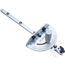 Powertec 71142 Universal Table Saw Miter Gauge Assembly/Miter Gauge with 27 Angle Stops