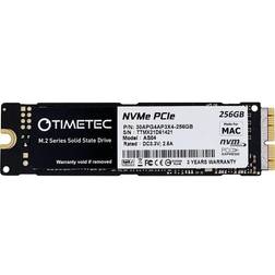 TIMETEC 256GB MAC SSD NVMe PCIe Gen3x4 3D NAND TLC Read Up to 1, 950MB/s Compatible with Apple MacBook Air (2013-2015, 2017) MacBook Pro