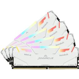 TIMETEC Pinnacle Konduit RGB 64GB KIT(4x16GB) DDR4 3200MHz PC4-25600 CL16-18-18-38 1.35V Dual Rank Compatible for AMD and Intel Desktop Gaming PC