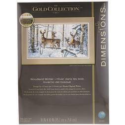 Dimensions Gold Collection Telpatroon Kruissteek 18 x 10 in