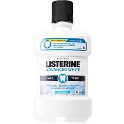 Listerine Advanced White Mild Taste Mouthwash 1000ml