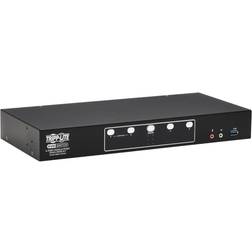 Tripp Lite Tripp Lite DisplayPort KVM Switch Dual-Display 4-Port 4K60Hz USB 3.2 Gen 1