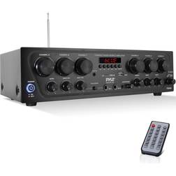 Sound Around Pyle PTA62BT Bluetooth Home Audio 750 Watt 6 Channel Amplifier Stereo Receiver