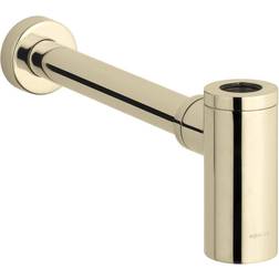 Kohler K-9033-AF Contemporary Round Bottle Trap Vibrant French Gold