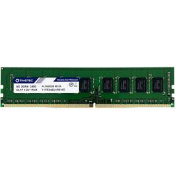 TIMETEC Hynix IC 8GB DDR4 2400MHz PC4-19200 Unbuffered ECC 1.2V CL17 1Rx8 Single Rank 288 Pin UDIMM Server Memory RAM Module Upgrade (8GB)