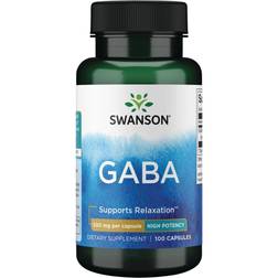 Swanson HEALTH GABA 500 mg 100 100 stk