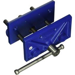 Irwin 6-1/2" Jaw Width, 4-1/2" Jaw Opening, Throat Depth, Woodworking Vise