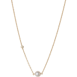 ByBiehl Coco Necklace - Gold/Pearl/Transparent