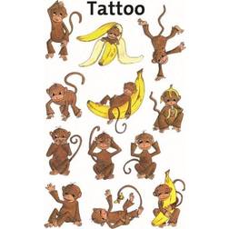 AVERY Zweckform Zdesign Tattoos Monkeys