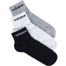 Adidas Non-Cushioned Ankle Socken - Black/White/Medium Grey Heather