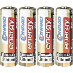Conrad energy CE-1900662 AA-batteri 4 stk