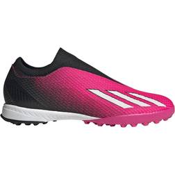 Adidas X Speedportal.3 Laceless Turf - Team Shock Pink 2/Zero Metalic/Core Black