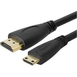 Cmple High-Speed Mini to Mini HDMI 4K Ready - 6 Feet Black