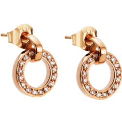 Efva Attling Ring Around & Stars Earrings - Gold/Diamonds