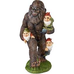 Design Toscano Gnomes Bigfoot Statue 16"