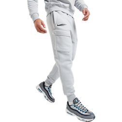 Nike Sportswear Standard Issue Fleece Cargo Pants For Men - Wolf Grey