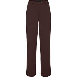 Vero Moda Straight Fit Medium Waist Trousers