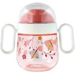 Mepal Mio Babykrus Non Drip Flowers & Butterflies