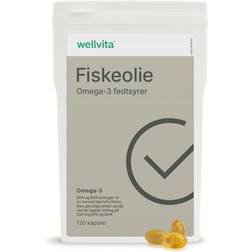 Wellvita Fiskeolie 120 stk