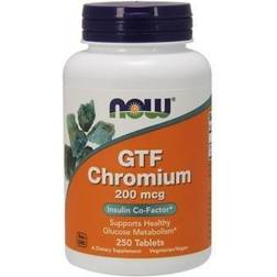 Now Foods GTF Chromium 200mcg 250 pcs