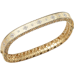 Roberto Coin Princess Bangle - Gold/Diamonds