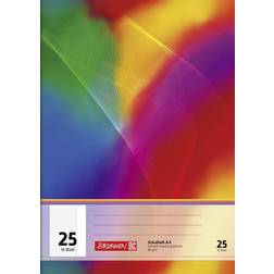 Brunnen Exercise Book Lined A4 Rainbow