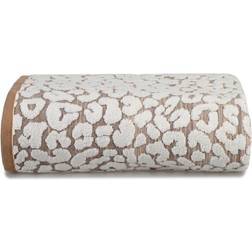 Allure Sheet Luxury Jacquard Bath Towel White, Beige