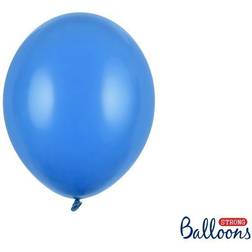 PartyDeco 100 stk Standard mid blue balloner str 10"