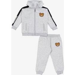 Moschino Unisex Babys Teddy Bear Tracksuit Grey, 12M