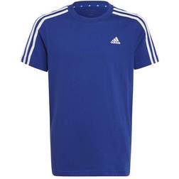 Adidas Kinder Shirt Essentials 3-Streifen - Blau