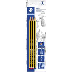 Staedtler NORIS Blyant HB-H 3 stk. 100% PEFC