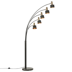 Beliani Modern Bodenlampe