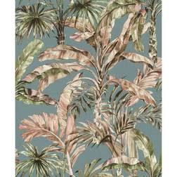 Rasch Florentine III Caribbean Blue Wallpaper 485257