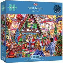 Gibson Visit Santa 1000 Pieces