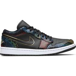 Nike Air Jordan 1 Low W - Black/Metallic Gold/Multi/White