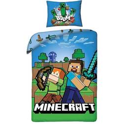 Halantex Minecraft Bed Set 140x200cm