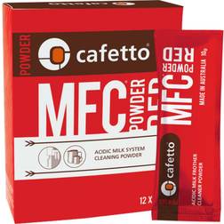 Cafetto MFC Red Rengöring Espressomaskin 12 PCS.