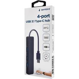 Gembird USB-C Hub 4x