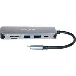 D-Link DUB-2325 5 In 1 USB C Hub