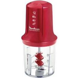 Moulinex Mini Hachoir Électrique 3en1 500 W Rouge