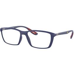 Ray-Ban RX7213M F604 54 Blåa Glasögon Endast Båge Män