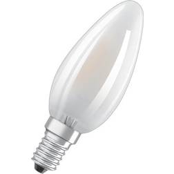 Osram Superstar dimbar LED-lampa med särskilt hög färgåtergivning (CRI90) E14-bas, frostat glas,Varmt vitt (2700K) 470 Lumen, ersätter 40W-belysningsmaterial dimbar, 1-Pack