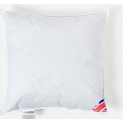 Homescapes Duck Feather Pad Cushion Cover White