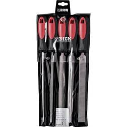 Dick Set Limes Atelier 5 pcs Avec Manche Bi-Matière 1314202-2K